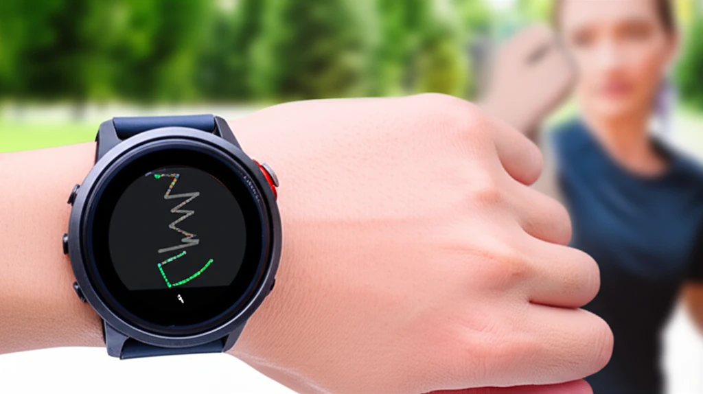 러닝워치 GPS 오류 시 나타날 수 있는 부정확한 경로 기록 예시