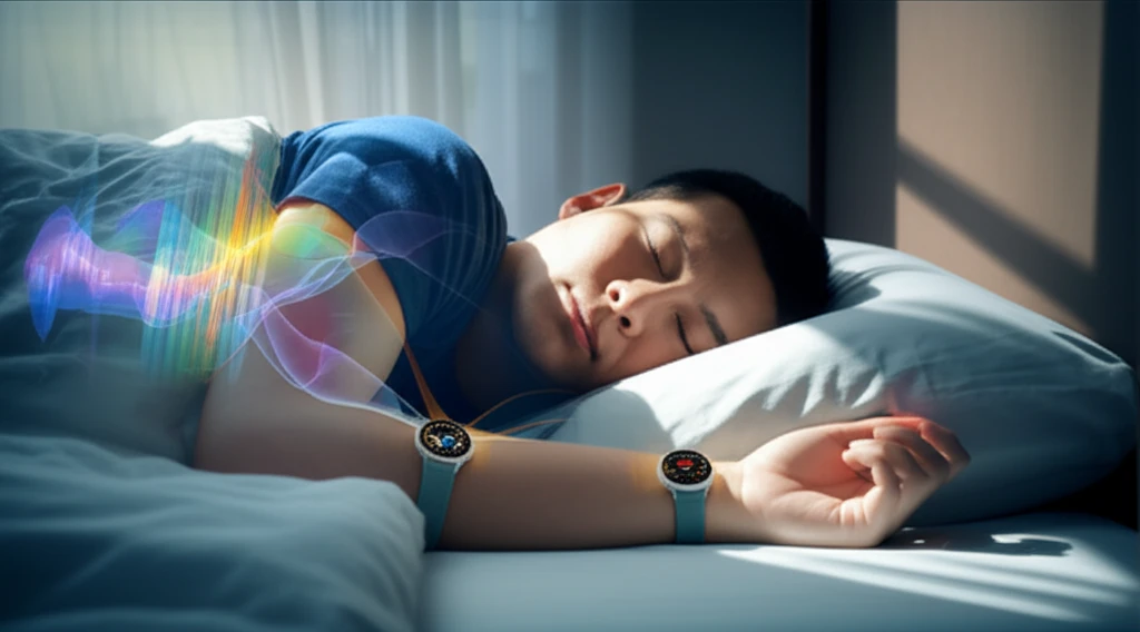 수면 단계별 그래프와 지표 설명