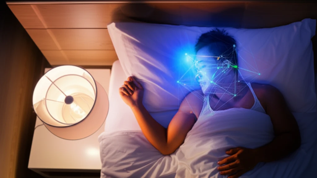 수면 단계 그래프와 러닝워치