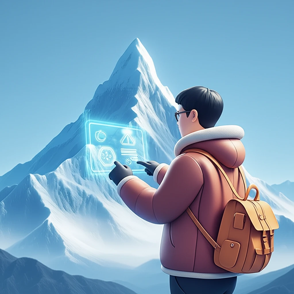 태백산 천제단 실시간 CCTV 영상 예시