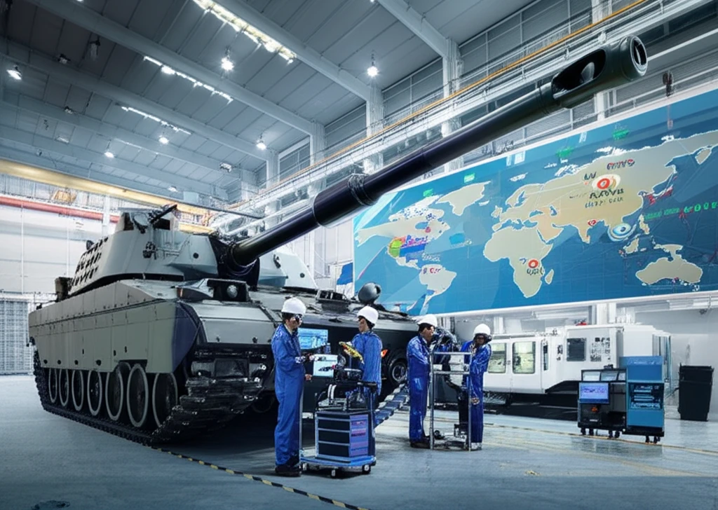 K-방산 MRO 및 기술 자립 개념도