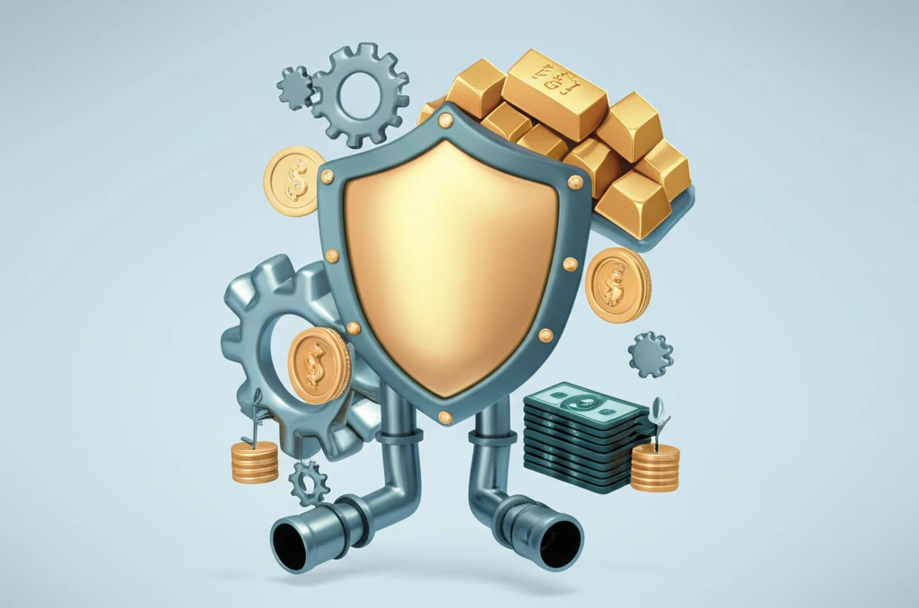 안전자산 투자 전략, 금 달러 고배당주